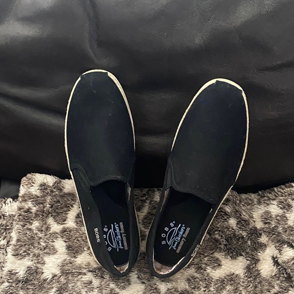BOBs from Skechers Women’s Black Casual Slip-Ons